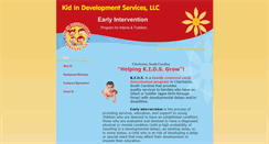 Desktop Screenshot of kidindevelopment.com